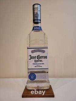 Jose Cuervo Tequila acrylic clear resin 21 advertising collectible