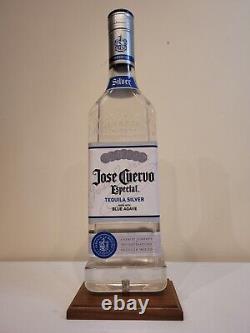 Jose Cuervo Tequila acrylic clear resin 21 advertising collectible