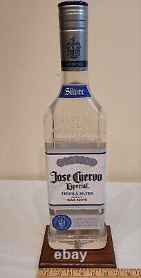 Jose Cuervo Tequila acrylic clear resin 21 advertising collectible