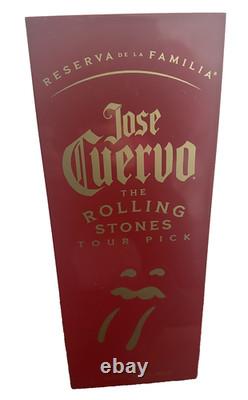 Jose Cuervo The Rolling Stones Tour Pick Reserva la Familia Tequila Extra Añejo