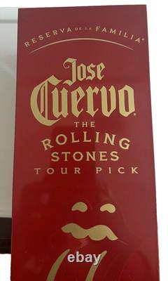 Jose Cuervo The Rolling Stones Tour Pick Reserva la Familia Tequila Extra Añejo