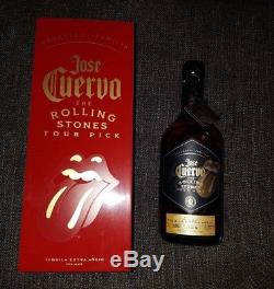 Jose cuervo reserva de la familia Rolling Stones Tour pick tequila no remastered