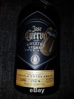 Jose cuervo reserva de la familia Rolling Stones Tour pick tequila no remastered