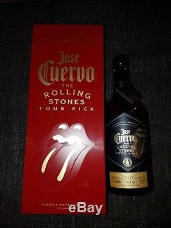 Jose cuervo reserva de la familia Rolling Stones Tour pick tequila no remastered