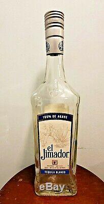 Jumbo El Jimador Tequila Huge Glass Liquor Bottle 19 Large Bar Display Rare New