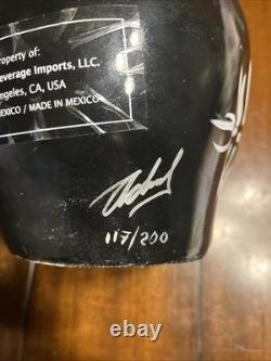 KAH Tequila Anejo Signed Limited Edition 117/200 Hand Painted Bottle Sugar Skull