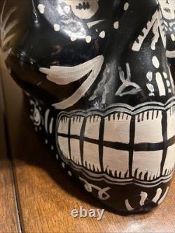 KAH Tequila Anejo Signed Limited Edition 117/200 Hand Painted Bottle Sugar Skull