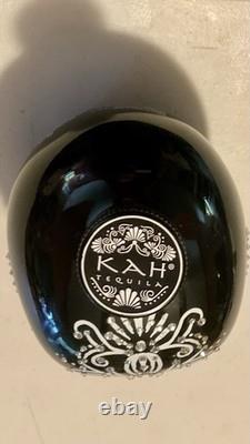 KAH Tequila Extra Añejo Swarovski Crystal Studded Bottle 750ml Empty Anfora 2013