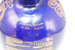 KAH Tequila Los Ultimos Dias Limited Edition Blue Gold Ceramic Bottle 750 ml