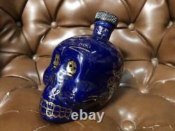 Kah Tequila 750ml LIMITED EDITION 24 Carat Gold 16,636/18,000 Hand Painted EMPTY