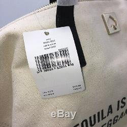 Kate Spade New York Call To Action Canvas Yellow Tote Tequila Is Not My Friend