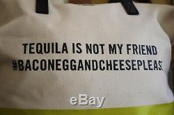 Kate Spade Tequila Is Not My Friend Tote Handbag Call To Action Bag SO FUN