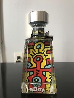 Keith Haring 1800 Tequila Artist Series Bottle Extremely Rare