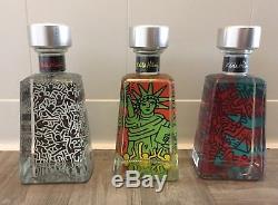 Keith Haring Artist Series 1800 Tequila / 3 Bottle Limited Editon Set