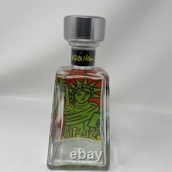 Keith Haring Essential 1800 Tequila Bottle Statue Of Liberty Artist Bottle NYC