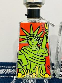 Keith Haring x 1800 Tequila Essential Artists Series COMPLETE SET of 6 EMPTY