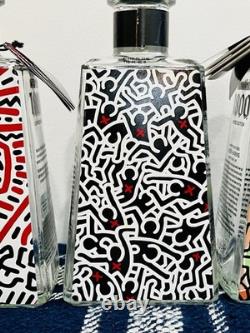Keith Haring x 1800 Tequila Essential Artists Series COMPLETE SET of 6 EMPTY