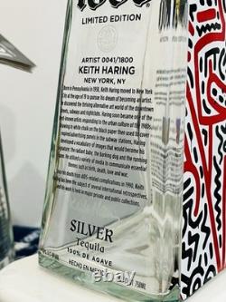 Keith Haring x 1800 Tequila Essential Artists Series COMPLETE SET of 6 EMPTY