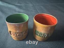 Kenneth Price pottery Tequila cups Postwar CA postmodernism Voulkos