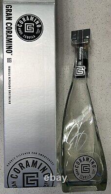 Kevin Hart Signed Authentic Gran Coramino Tequila Bottle in Original Box? RARE