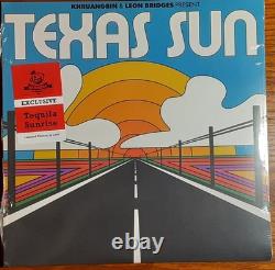 Khruangbin & Leon Bridges Texas Sun Newbury Ltd 1000 Tequila Sunrise Vinyl NEW