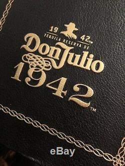 Kith Don Julio 1942 Tequila Leather Case Only Collectible Great For Bar Display
