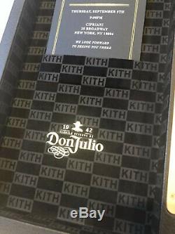 Kith X Don Julio Tequila Kith Air Invite Bottle And Case