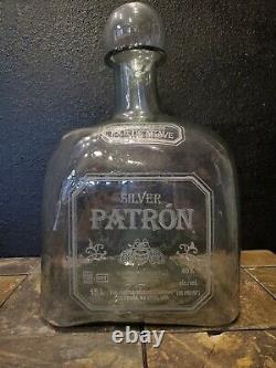 LARGEST! Patron Tequila Bottle Ever Made Limited Edition withOrig Box RARE 15L