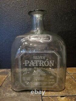 LARGEST! Patron Tequila Bottle Ever Made Limited Edition withOrig Box RARE 15L