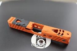 LEO Symmetry Custom Slide For Glock 19 Gen 1-3 UPPER STRIPPED