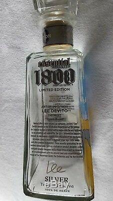 LIMITED EDITION 1800 TEQUILA ESSENTIAL ARTIST SERIES BOTTLE open road Lee devito