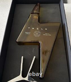 LIMITED EDITION Tesla Tequila + Box ORIGINAL RELEASE EMPTY, No Alcohol