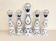 Lot Of 5 Empty Clase Azul Reposado Tequila, 4 Of 750ml And 1 Of 1.75l