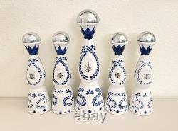 LOT OF 5 EMPTY Clase Azul Reposado Tequila, 4 of 750ml and 1 of 1.75L