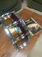 Ludwig Vintage Tequila Sunrise Vistalite Snare Drum In Rare D 3 Band Swirl