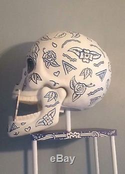 (L@@K) JOSE CUERVO TRADICIONAL Tequila Skull Display sign bar beer game room mib