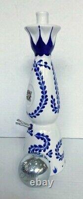 Large Ceramic Tequila Bottle Water Pipe