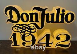 Large Don Julio 1942 Tequila Light Up Sign For Man Cave And Home Bars