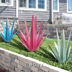 Large Tequila Rustic Sculpture Rustic Metal Agave Plants for Outdoor P