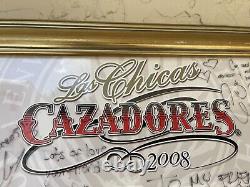 Las chicas Cazadores Tequila Advertising hanging bar Sign for bar man cave ETC