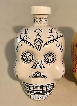 Last Set Of 3 KAH Tequila Bottles 750ml (EMPTY) Hand Selected Collector Quality