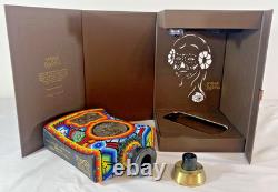 Leyenda de Mexico EXTRA ANEJO Tequila EMPTY bottle withSNAKE & LIGHTED Display Box