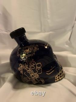 Limited Edition 2012 Kah Los Ultimos Dias Tequila Blanco Sugar Skull Bottle