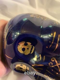 Limited Edition 2012 Kah Los Ultimos Dias Tequila Blanco Sugar Skull Bottle