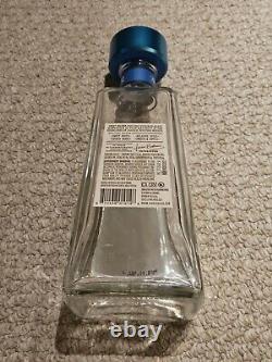Limited Edition Detroit Lions 1800 Tequila Bottle Motor City Jersey Empty Blue