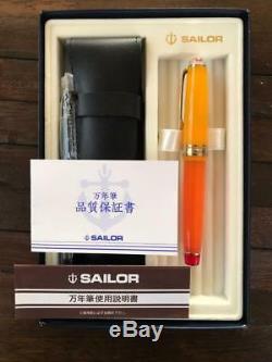 Limited to 1000 SAILOR Tequila Sunrise Fountain Pen Cocktail Series Fountain Pen