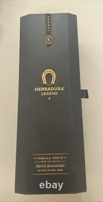 Lot 5 HERRADURA LEGEND TEQUILA ANEJO&DON JULIO Empty Collectors Bottle With Box