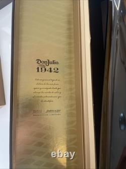 Lot 5 HERRADURA LEGEND TEQUILA ANEJO&DON JULIO Empty Collectors Bottle With Box