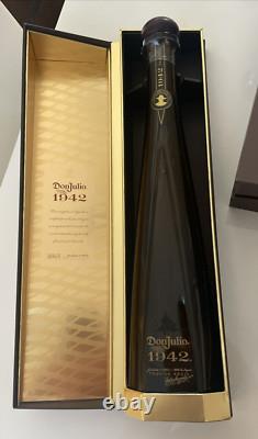 Lot 5 HERRADURA LEGEND TEQUILA ANEJO&DON JULIO Empty Collectors Bottle With Box