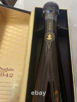 Lot 5 HERRADURA LEGEND TEQUILA ANEJO&DON JULIO Empty Collectors Bottle With Box